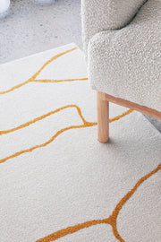 Elysium Beloved Gold Rug