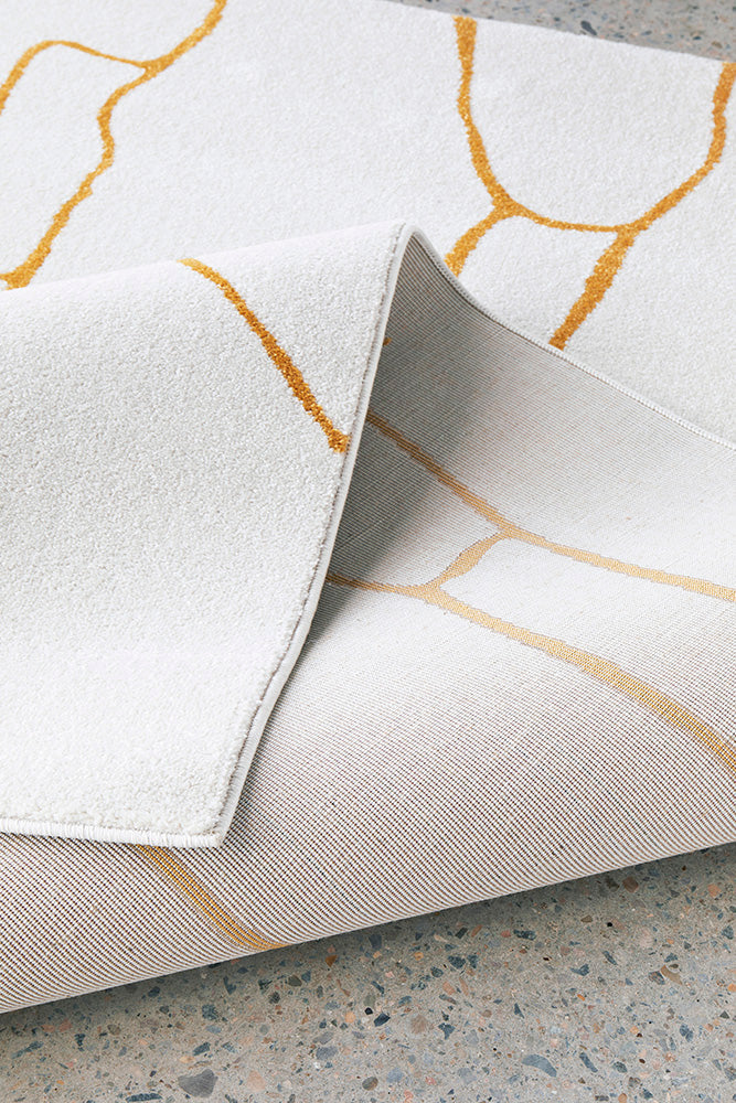 Elysium Beloved Gold Rug