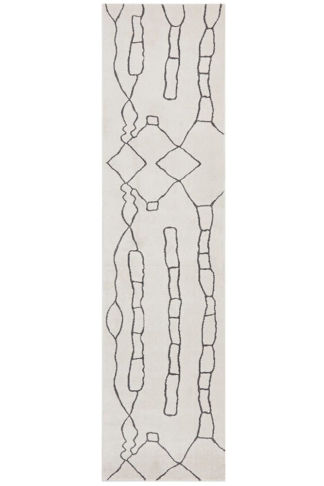 Elysium Beloved Grey Runner Rug