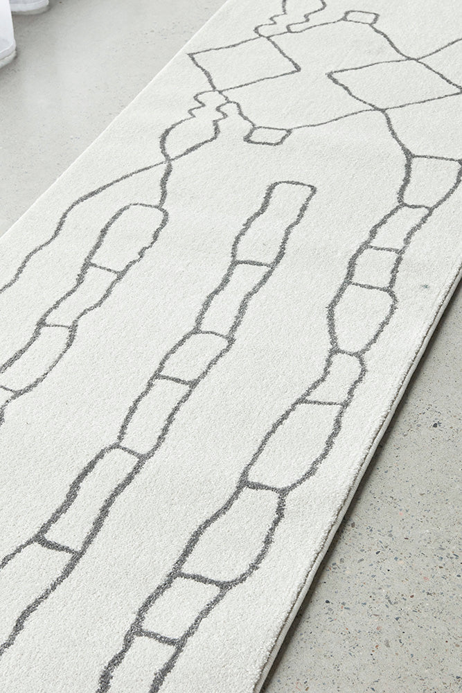 Elysium Beloved Grey Runner Rug