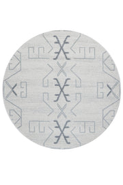 Elysium Scalar Grey Round Rug