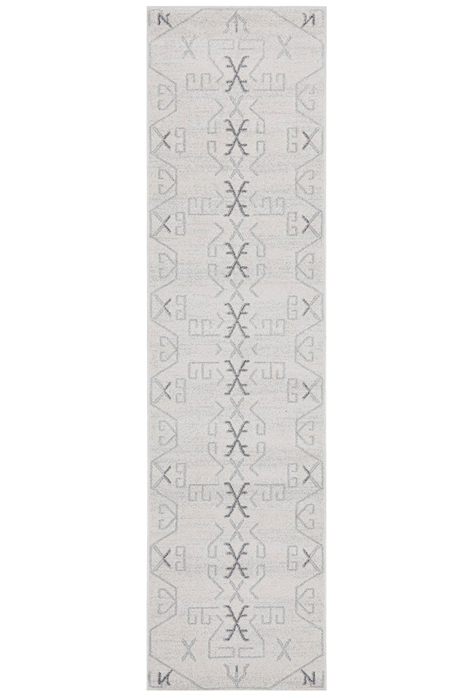 Elysium Scalar Grey Runner Rug