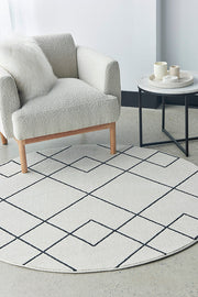 Elysium Deco Round Rug