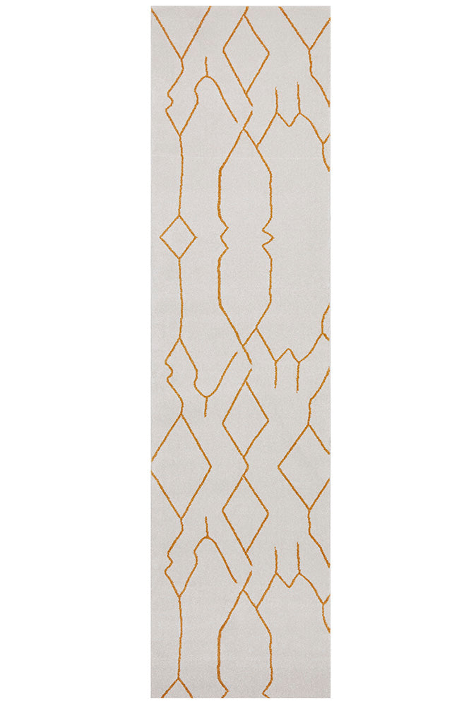 Elysium Ivy Gold Runner Rug