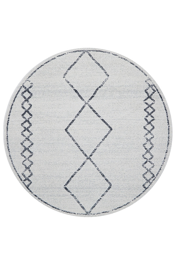 Elysium Boomerang Round Rug