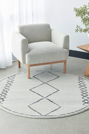 Elysium Boomerang Round Rug