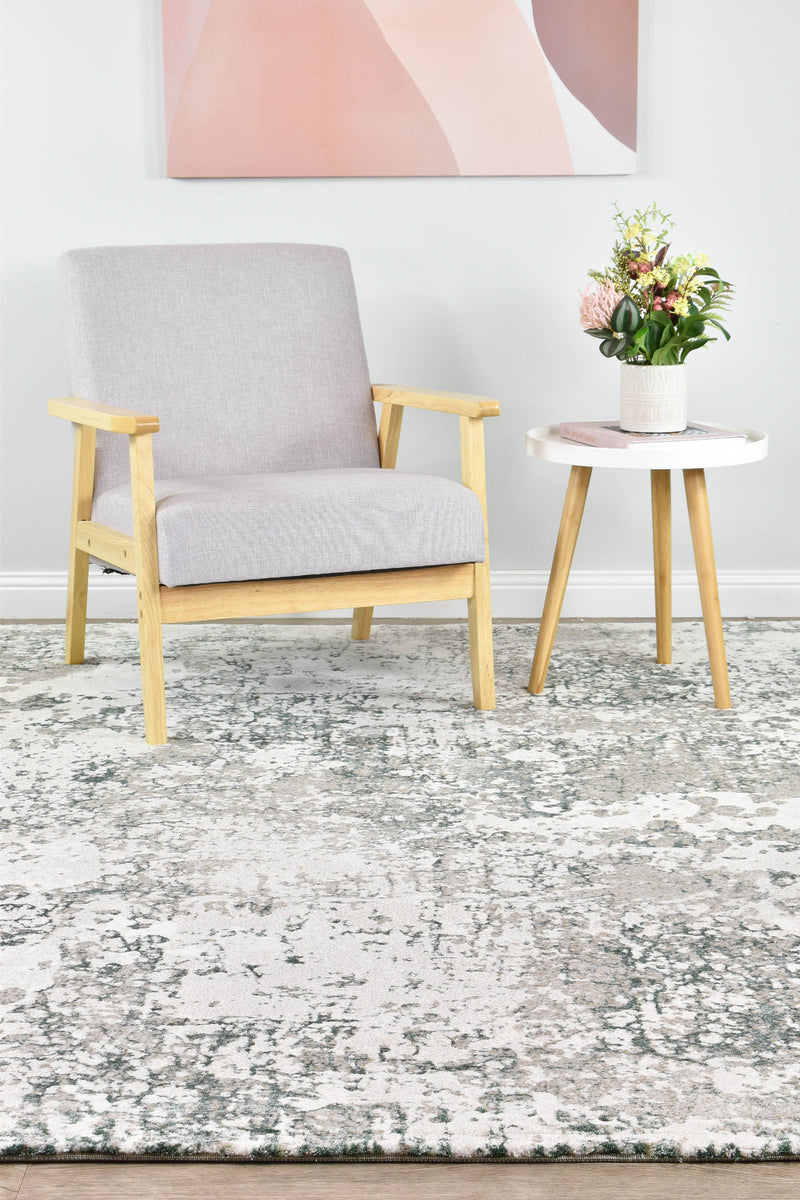 Platinum Emerald Green Rug