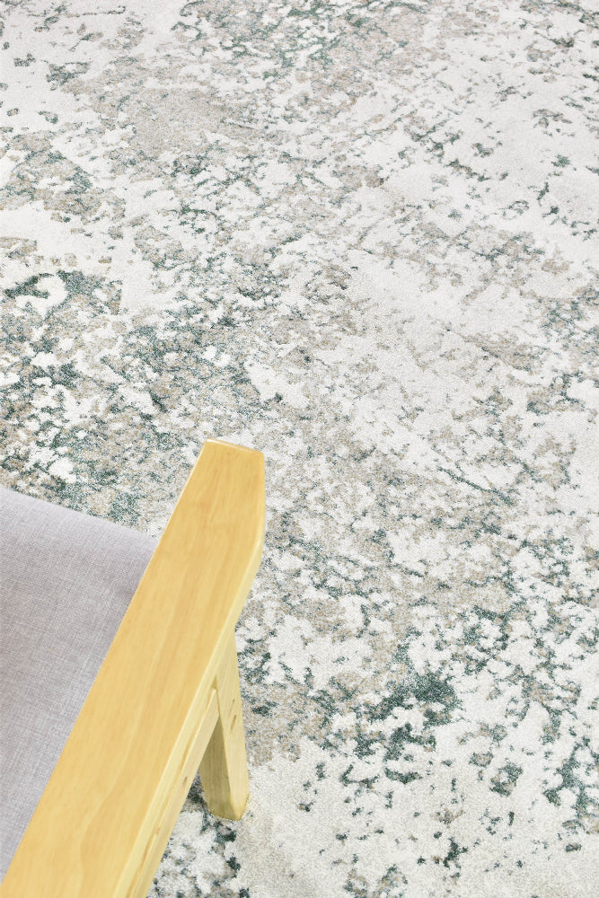 Platinum Emerald Green Rug