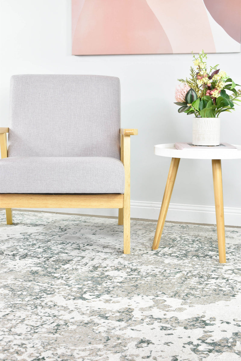 Platinum Emerald Green Rug