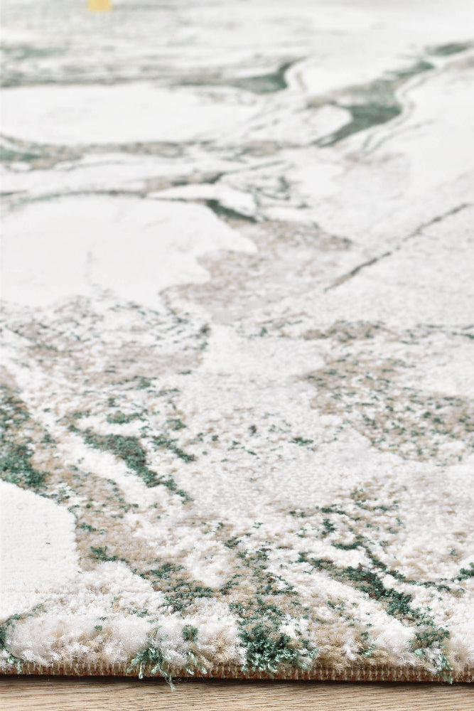 Platinum Smaragdite Green Rug