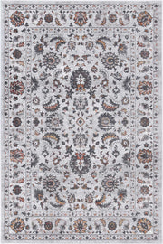 Isaiah Dark Grey Floral Rug