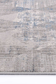 Isaiah Grey Blue Diamond Rug
