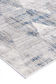 Isaiah Grey Blue Diamond Rug