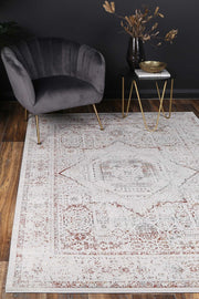 Isaiah Rust Traditional Rug