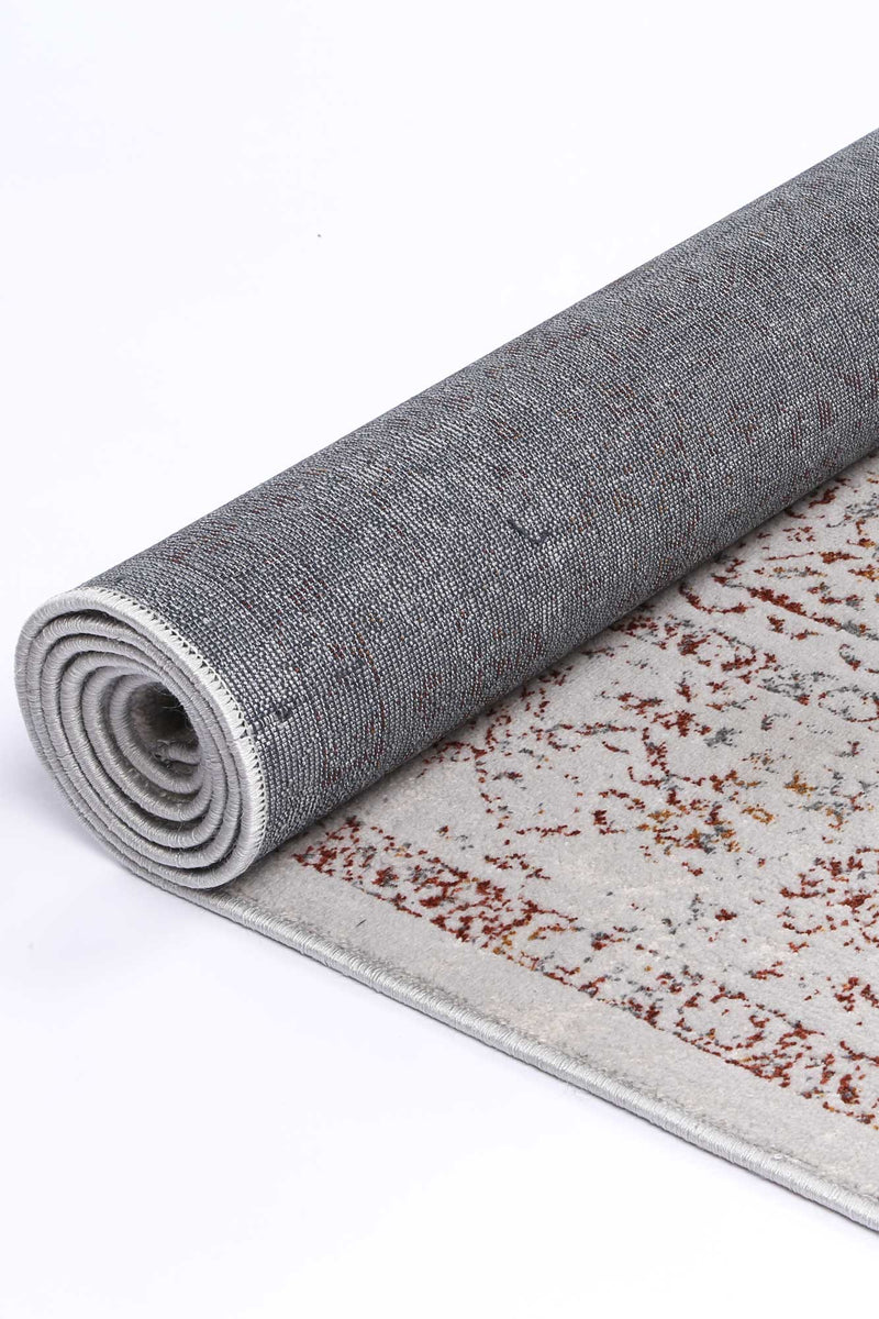 Isaiah Rust Traditional Rug