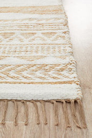 Array Jute White Rug