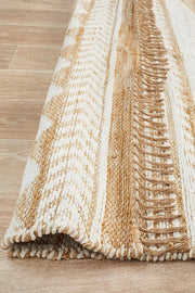 Array Jute White Rug