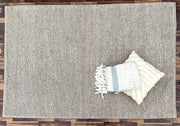 Pellet Arrow Solid Beige Rug