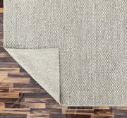 Pellet Arrow Solid Beige Rug