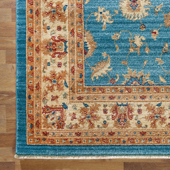 Persian Antique Blue Runner Rug