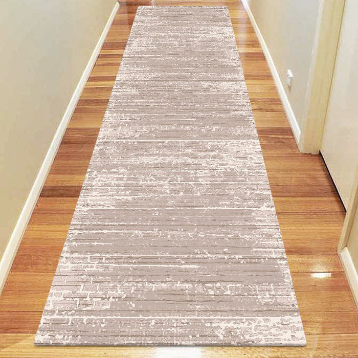 Polo Collection 3818 Beige Runner Rug