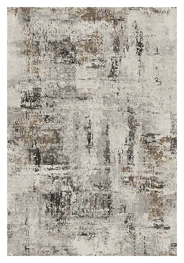 Portise Forest Grey Beige Runner Rug