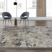 Portise Plantation Grey Beige Rug