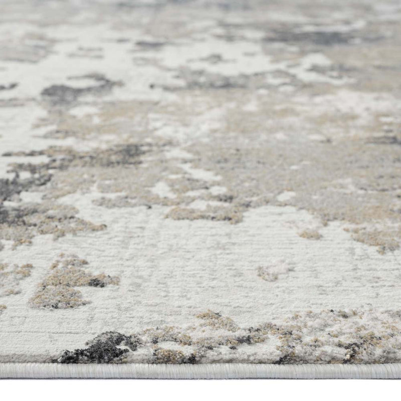 Portise Plantation Grey Beige Runner Rug