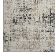 Portise Woodland Grey Beige Rug