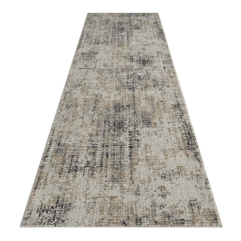 Portise Woodland Grey Beige Rug
