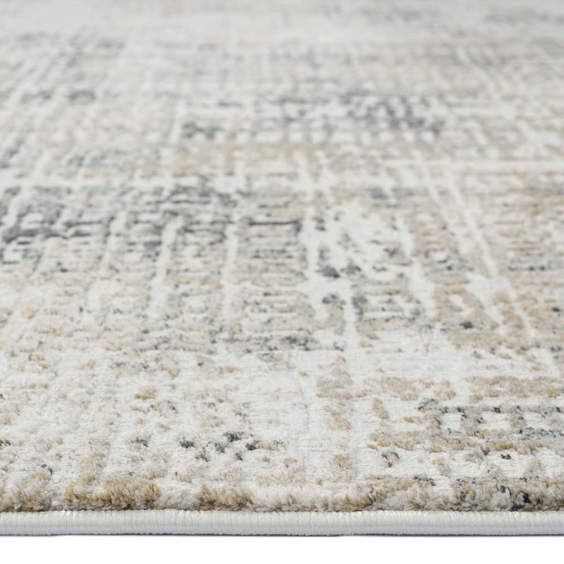 Portise Woodland Grey Beige Rug