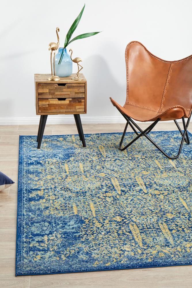 Brilliance Glow Royal Blue Rug