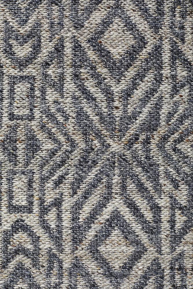 Artifact Samarmy Graphite Cobolt Grey Rug