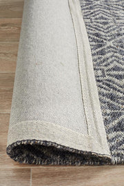 Artifact Samarmy Graphite Cobolt Grey Rug
