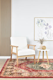 Riviera Master Red Green Rug