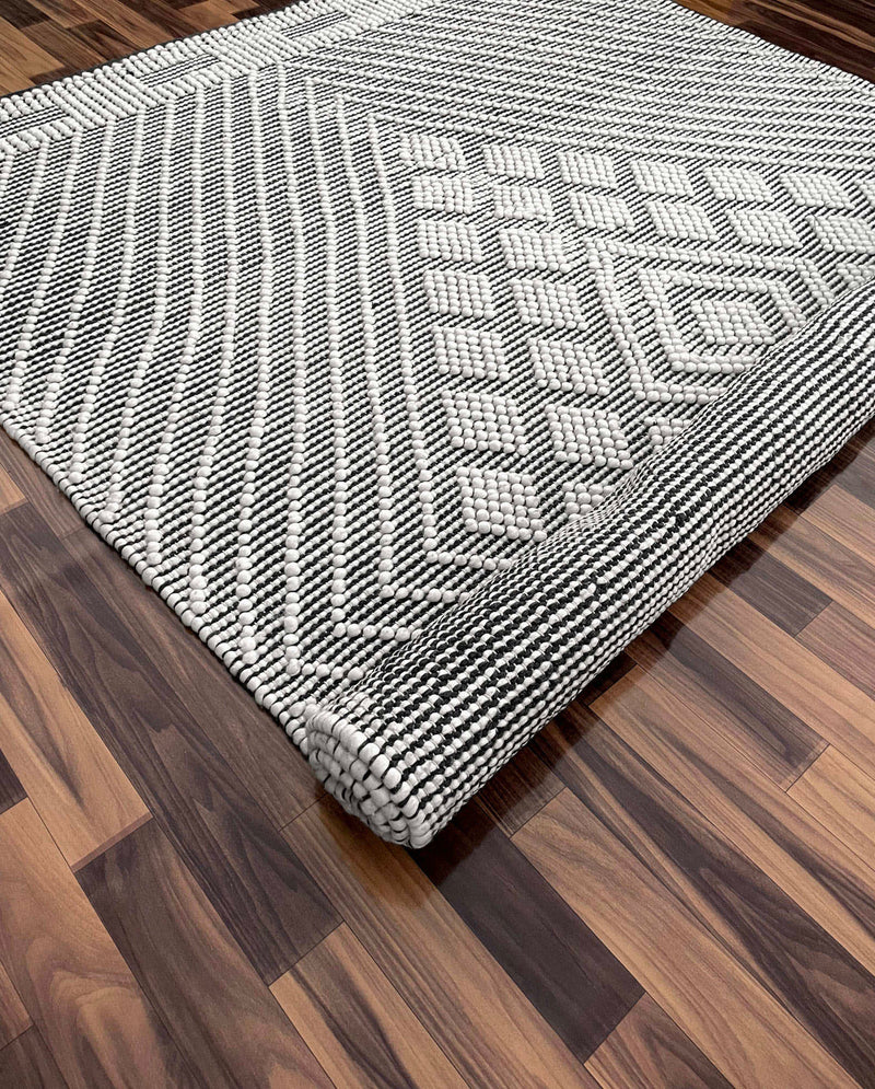 Alpha Jewel Grey Rug