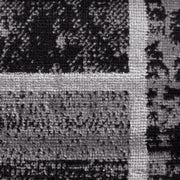 Medori Twist Black Runner Rug