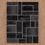 Medori Twist Black Rug