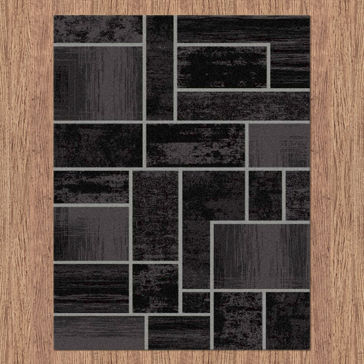 Medori Twist Black Rug