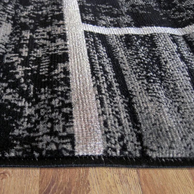 Medori Twist Black Rug