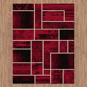 Medori Twist Red Rug