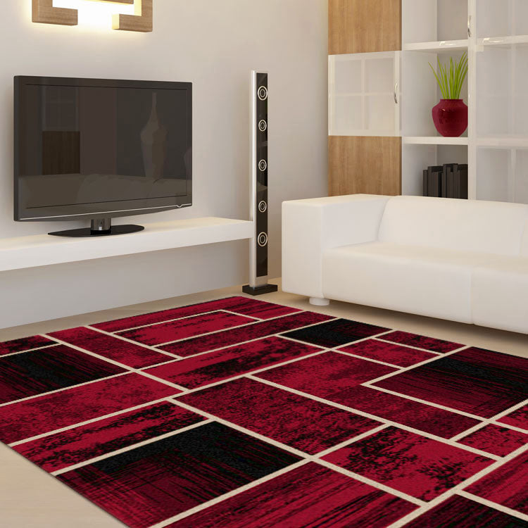 Medori Twist Red Rug