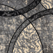 Medori Radiation Grey Runner Rug