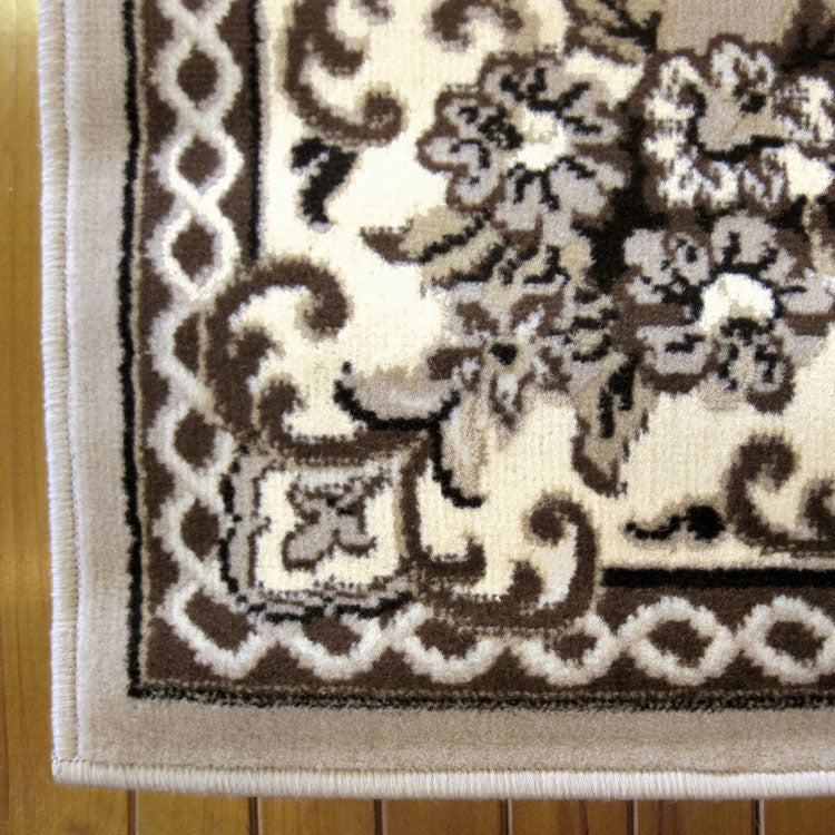 Medori Floral Beige Rug