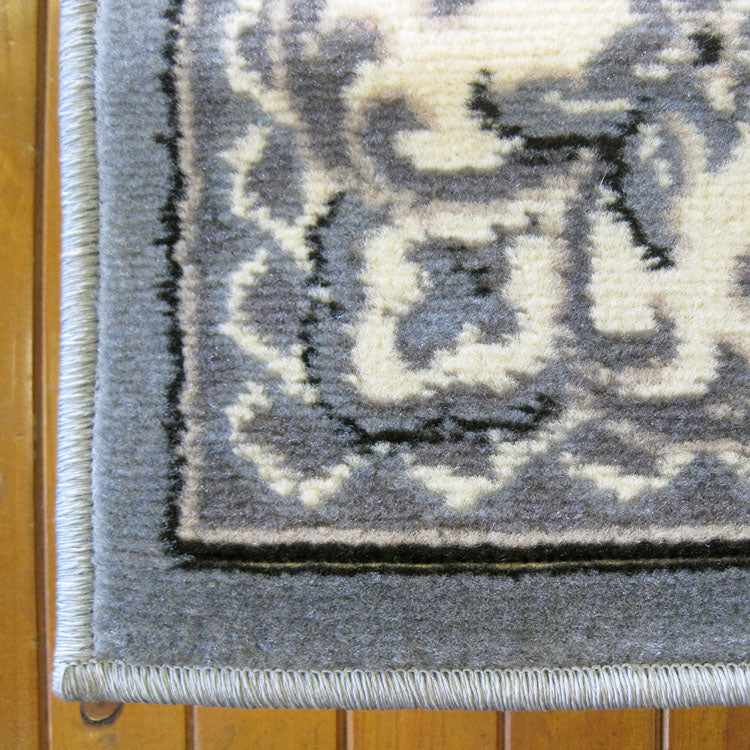 Medori Floral Grey Runner Rug