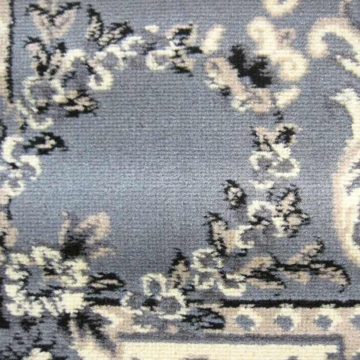 Medori Floral Grey Runner Rug