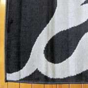 Medori  Ardor Black Rug