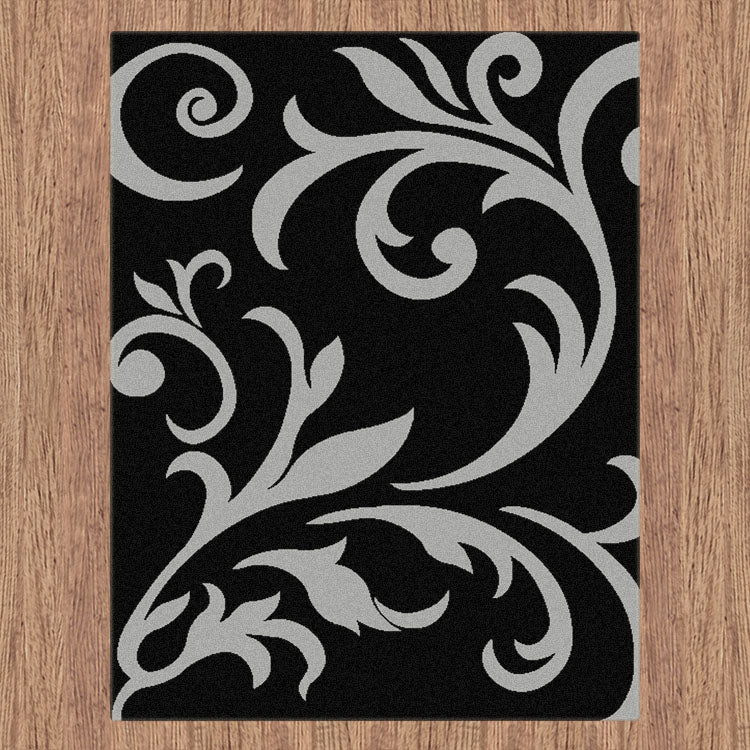 Medori  Ardor Black Rug