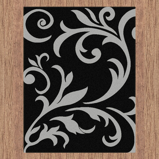 Medori  Ardor Black Rug