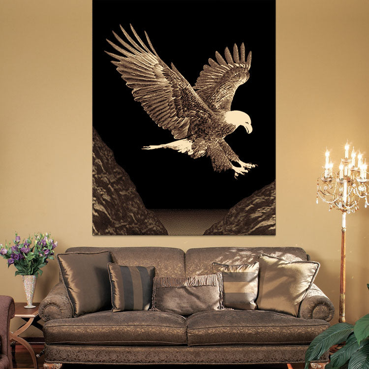 Medori Eagle Black Rug